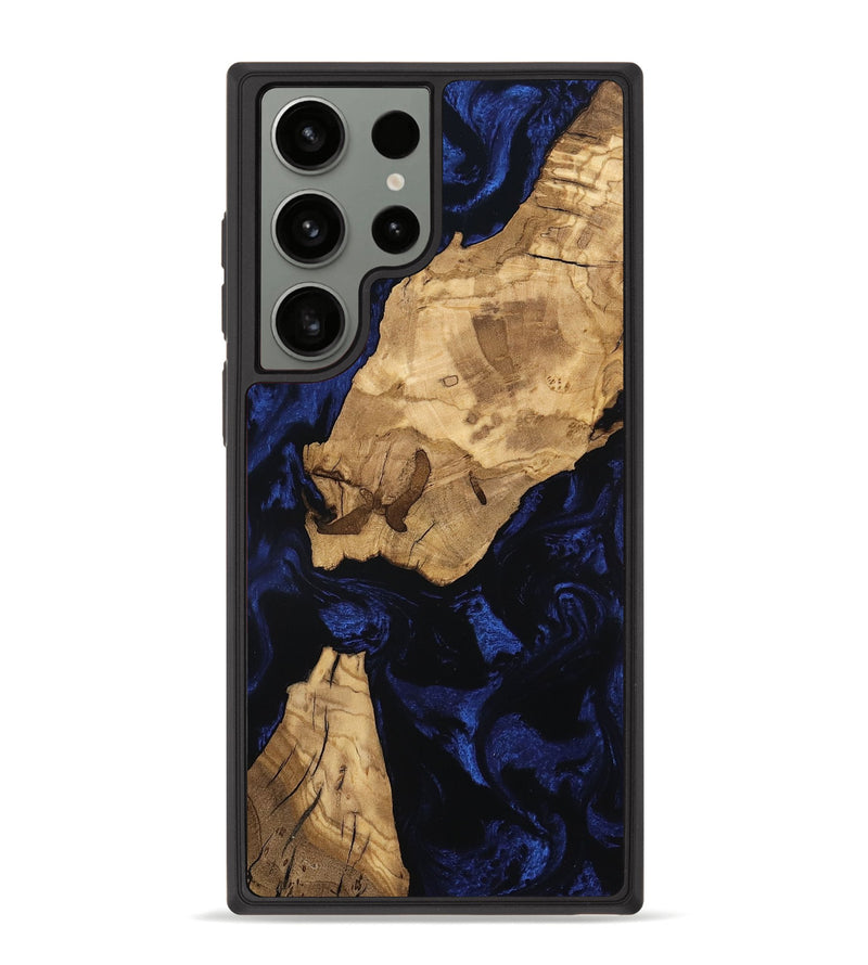 Galaxy S23 Ultra Wood Phone Case - Issac (Ancient Olive, 801709)