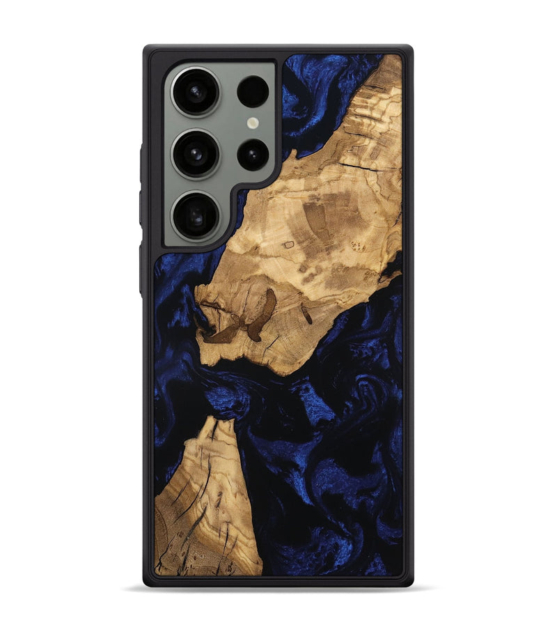 Galaxy S24 Ultra Wood Phone Case - Issac (Ancient Olive, 801709)