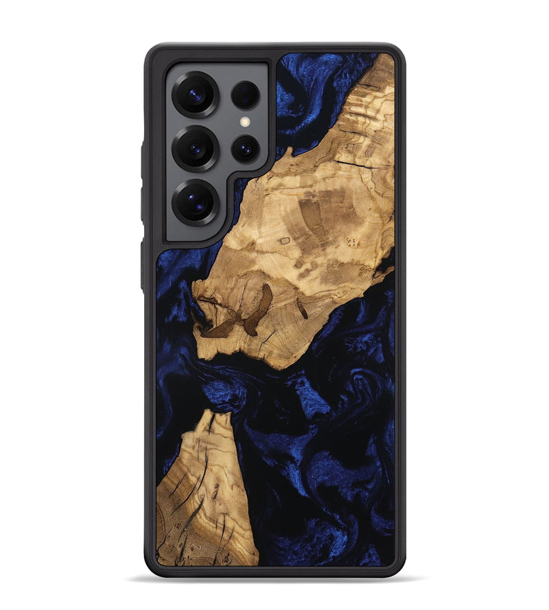 Galaxy S25 Ultra Wood Phone Case - Issac (Ancient Olive, 801709)