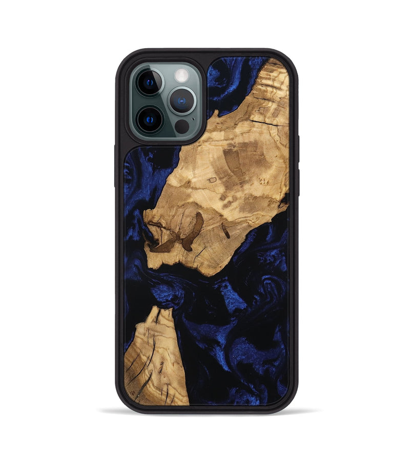 iPhone 12 Pro Wood Phone Case - Issac (Ancient Olive, 801709)