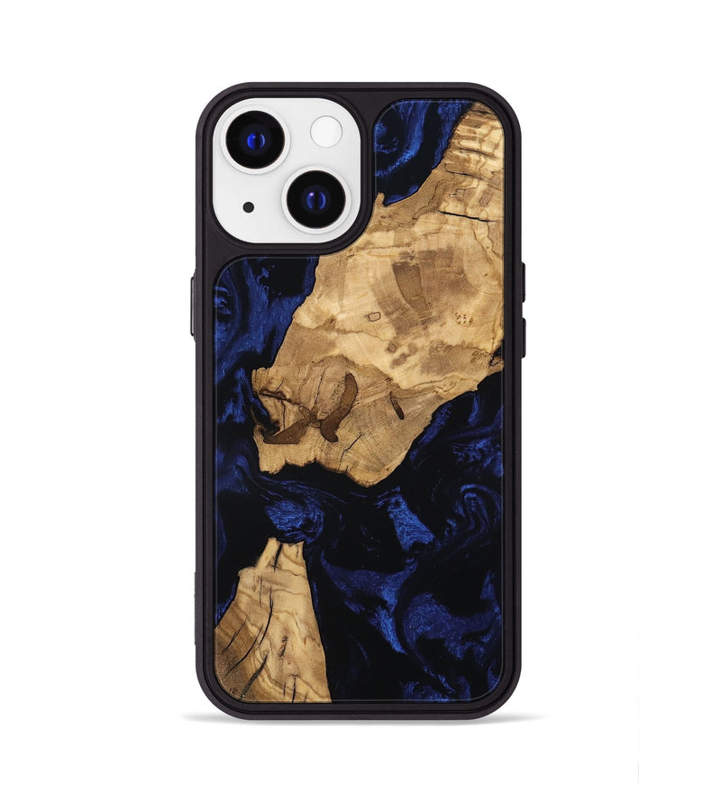 iPhone 13 Wood Phone Case - Issac (Ancient Olive, 801709)