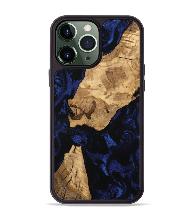 iPhone 13 Pro Max Wood Phone Case - Issac (Ancient Olive, 801709)