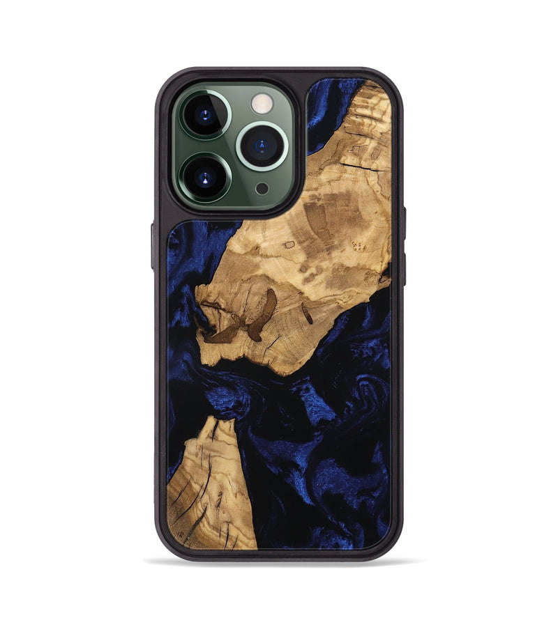 iPhone 13 Pro Wood Phone Case - Issac (Ancient Olive, 801709)