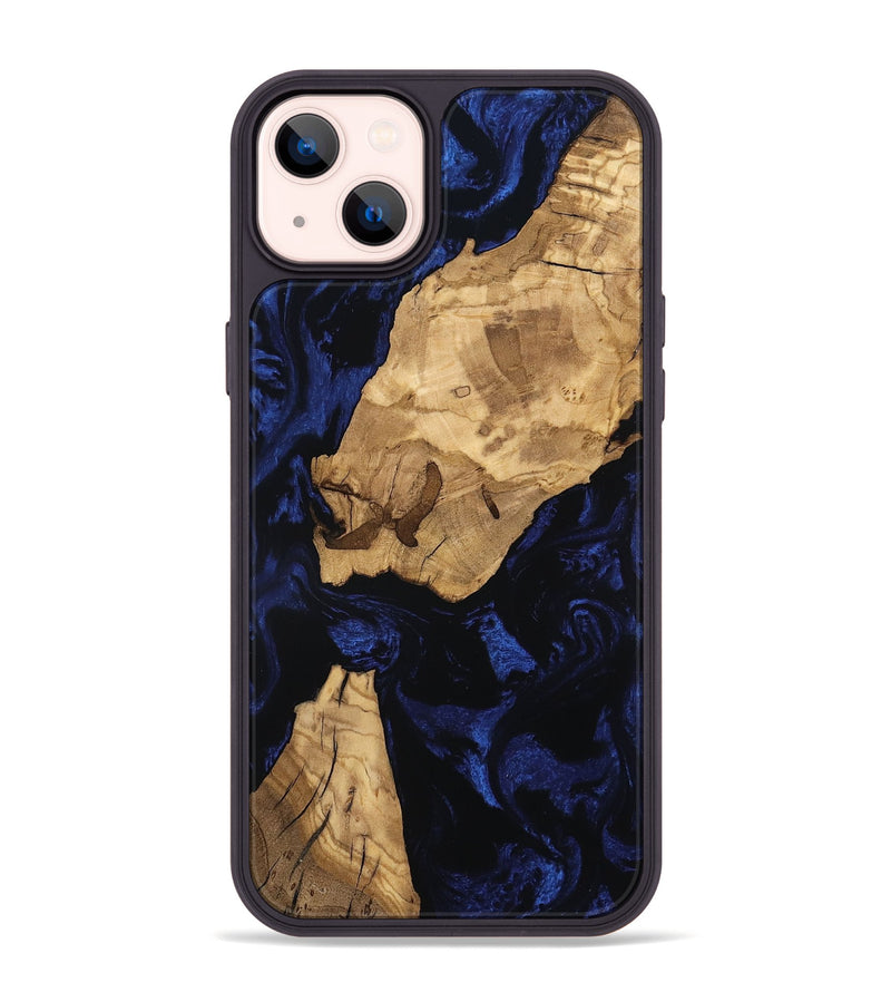 iPhone 14 Plus Wood Phone Case - Issac (Ancient Olive, 801709)