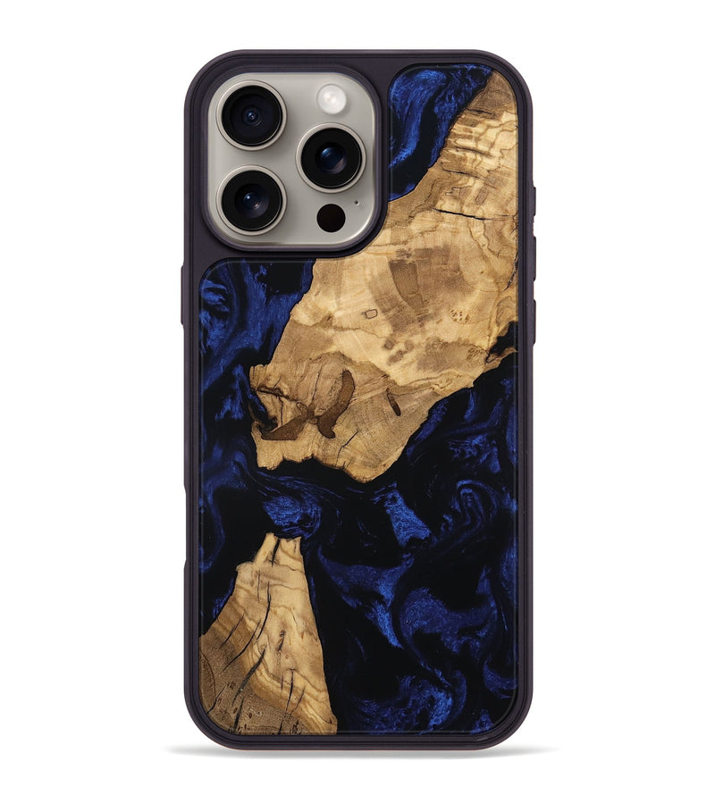 iPhone 16 Pro Max Wood Phone Case - Issac (Ancient Olive, 801709)