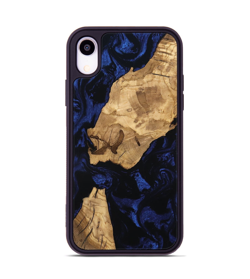 iPhone Xr Wood Phone Case - Issac (Ancient Olive, 801709)