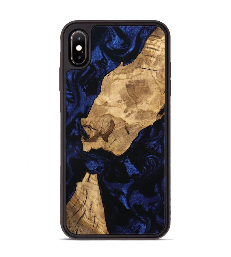 iPhone Xs Max Wood Phone Case - Issac (Ancient Olive, 801709)