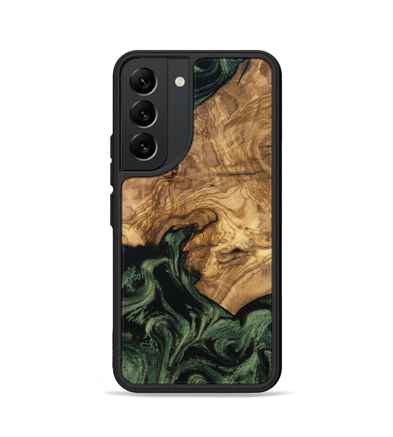 Galaxy S22 Wood Phone Case - Domenic (Ancient Olive, 801710)