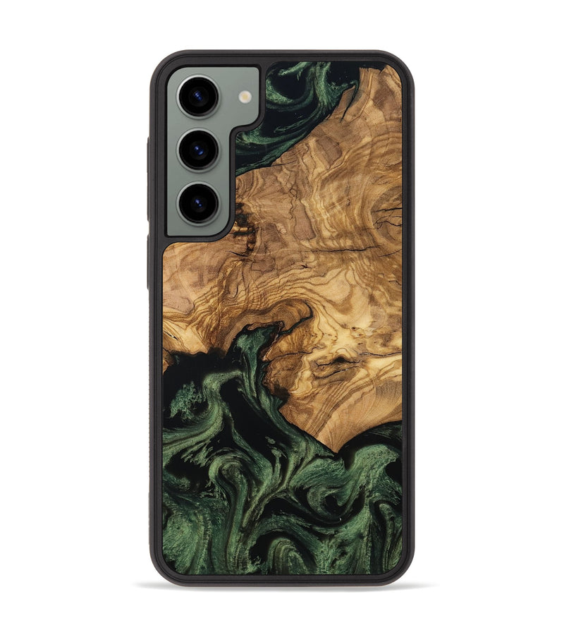 Galaxy S23 Plus Wood Phone Case - Domenic (Ancient Olive, 801710)