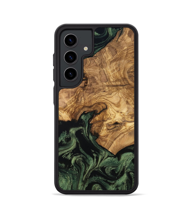Galaxy S24 Wood Phone Case - Domenic (Ancient Olive, 801710)