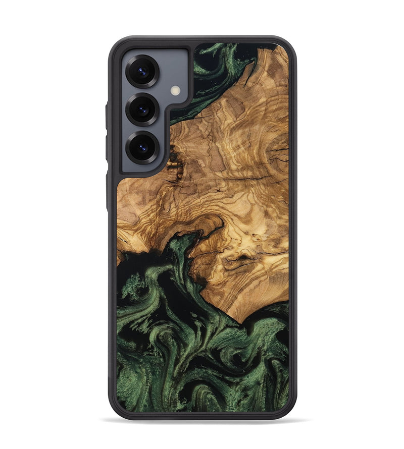 Galaxy S25 Plus Wood Phone Case - Domenic (Ancient Olive, 801710)