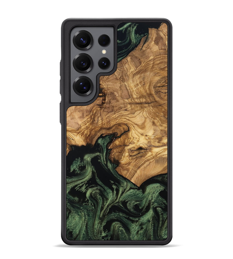 Galaxy S25 Ultra Wood Phone Case - Domenic (Ancient Olive, 801710)