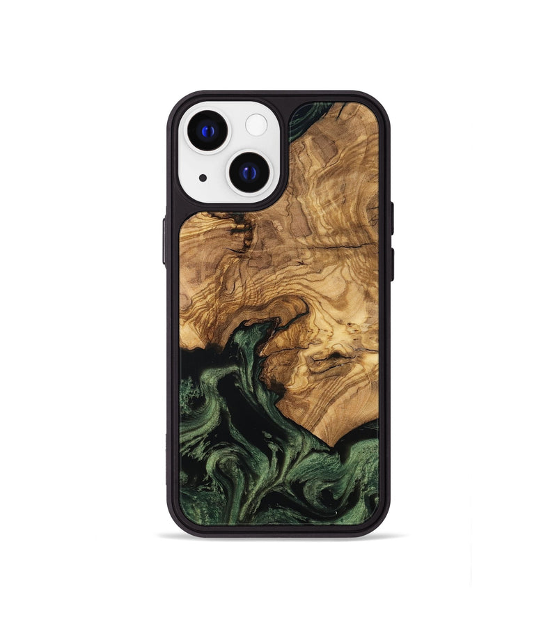iPhone 13 mini Wood Phone Case - Domenic (Ancient Olive, 801710)