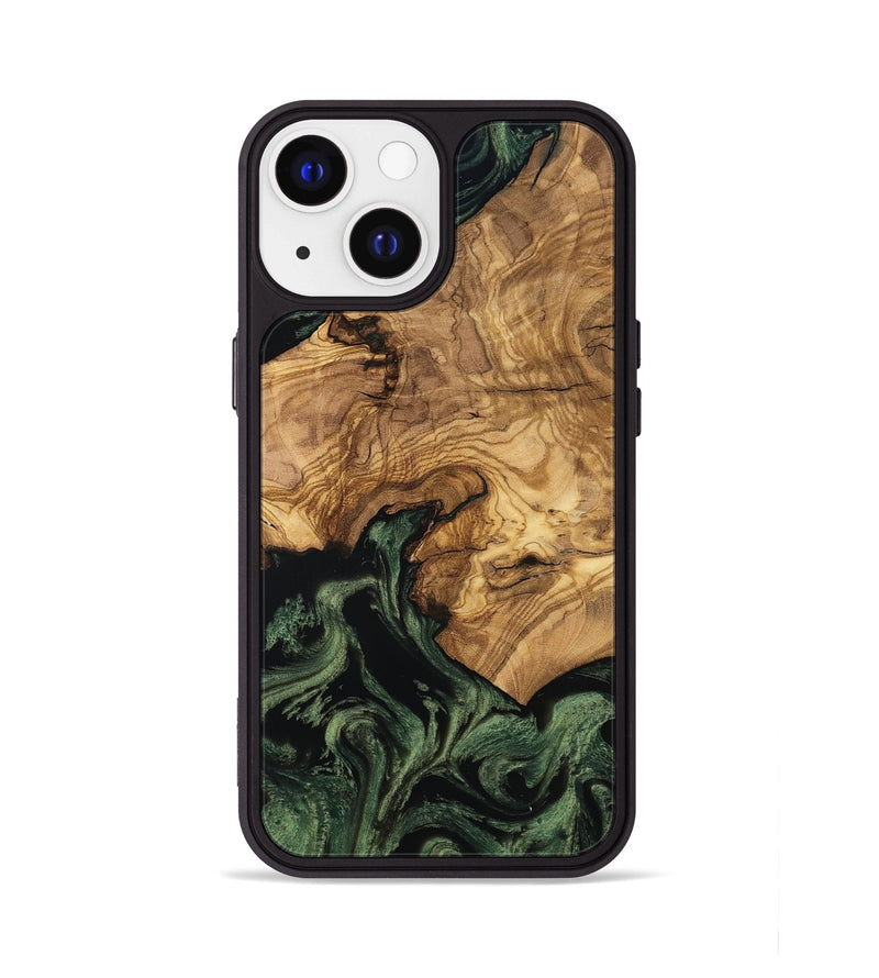 iPhone 13 Wood Phone Case - Domenic (Ancient Olive, 801710)