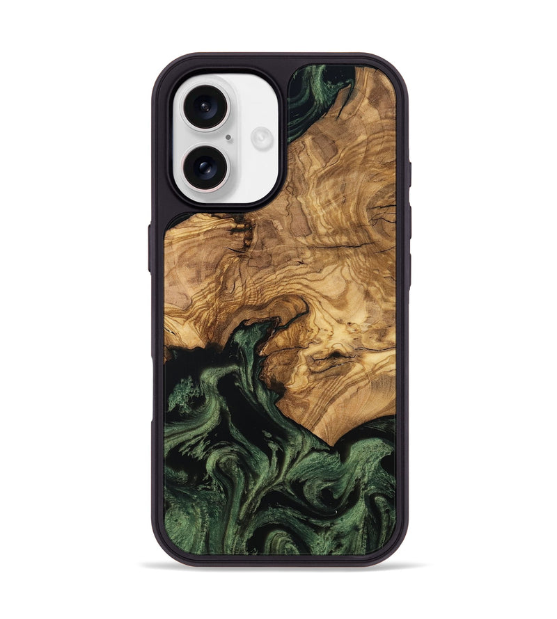 iPhone 17 Wood Phone Case - Domenic (Ancient Olive, 801710)