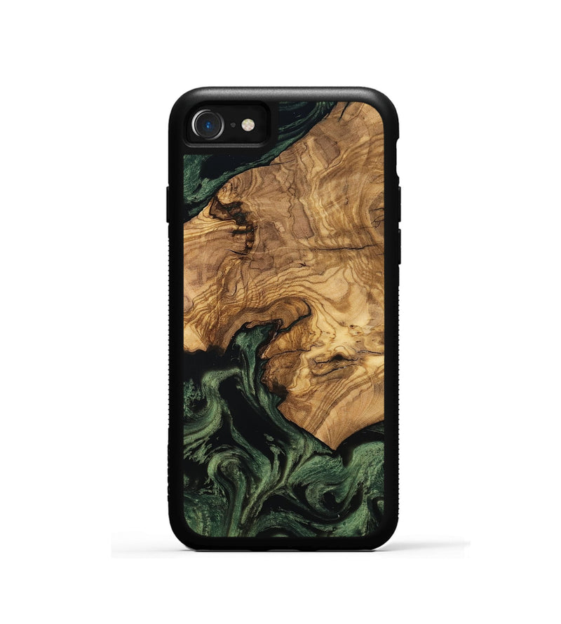 iPhone SE Wood Phone Case - Domenic (Ancient Olive, 801710)