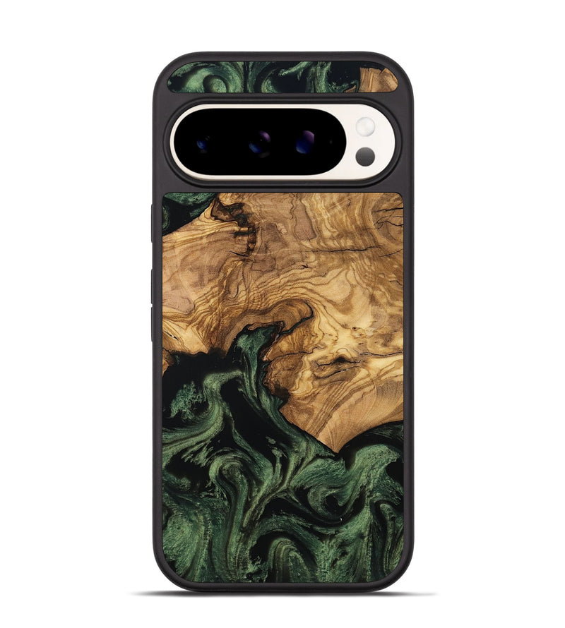 Pixel 9 Pro Wood Phone Case - Domenic (Ancient Olive, 801710)