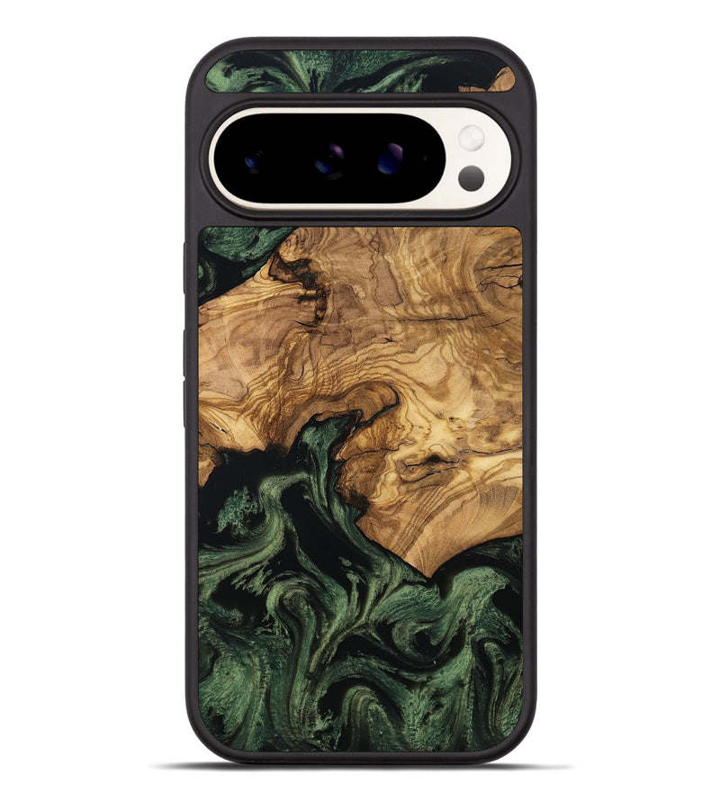 Pixel 9 Pro XL Wood Phone Case - Domenic (Ancient Olive, 801710)