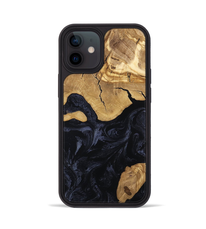 iPhone 12 Wood Phone Case - Kaylah (Ancient Olive, 801711)
