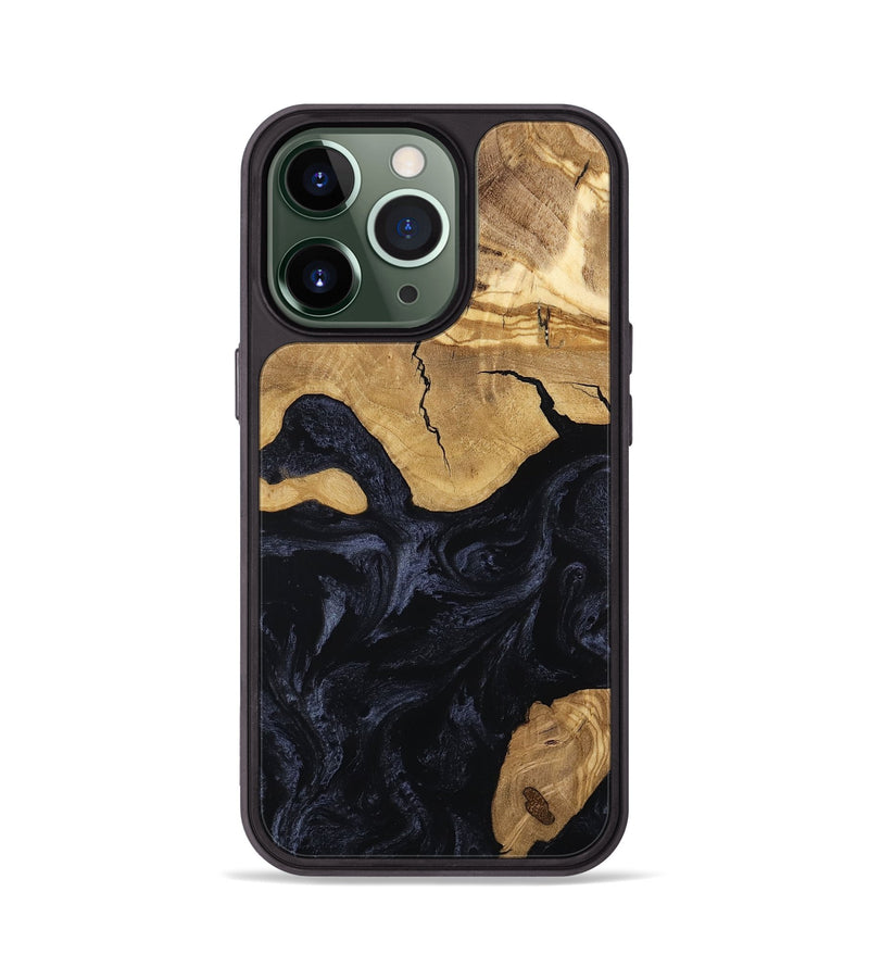 iPhone 13 Pro Wood Phone Case - Kaylah (Ancient Olive, 801711)