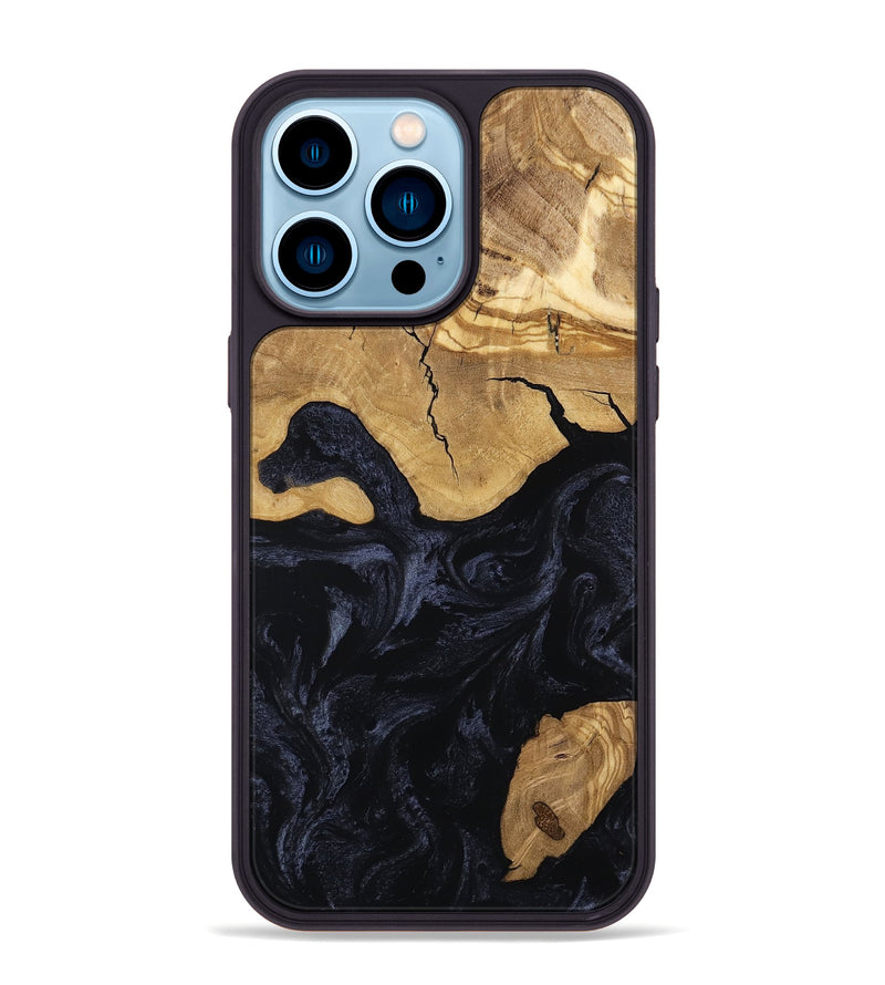 iPhone 14 Pro Max Wood Phone Case - Kaylah (Ancient Olive, 801711)