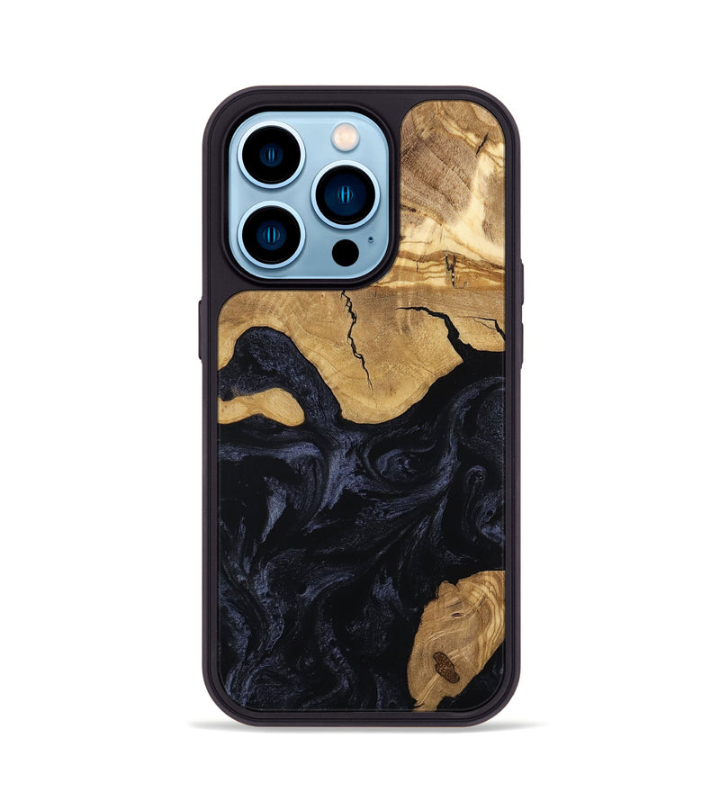 iPhone 14 Pro Wood Phone Case - Kaylah (Ancient Olive, 801711)