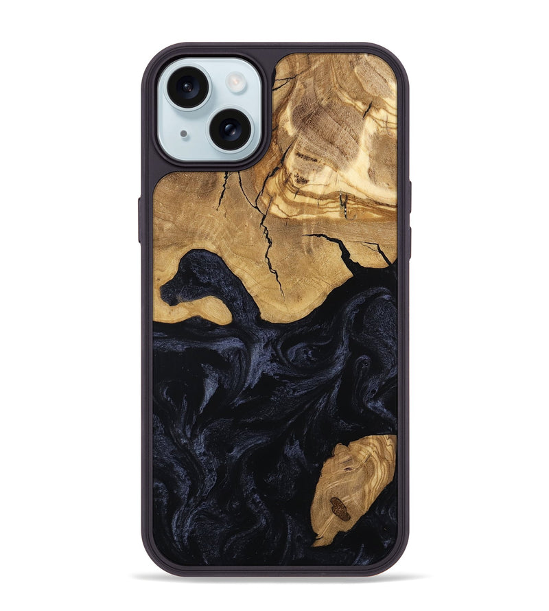 iPhone 15 Plus Wood Phone Case - Kaylah (Ancient Olive, 801711)