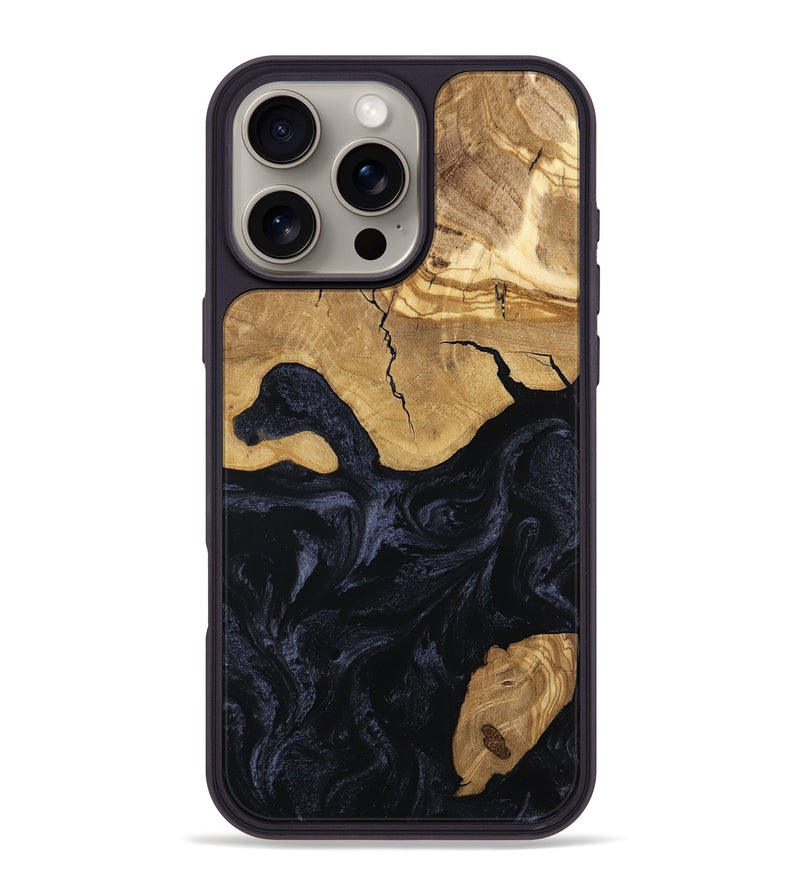 iPhone 16 Pro Max Wood Phone Case - Kaylah (Ancient Olive, 801711)