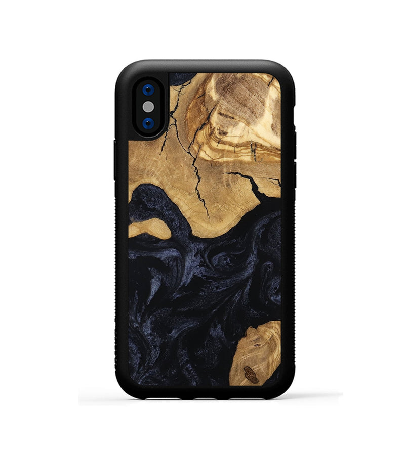 iPhone Xs Wood Phone Case - Kaylah (Ancient Olive, 801711)