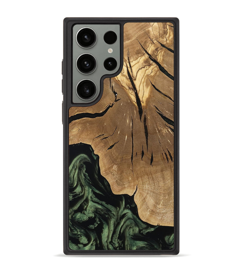 Galaxy S23 Ultra Wood Phone Case - Jordy (Ancient Olive, 801712)