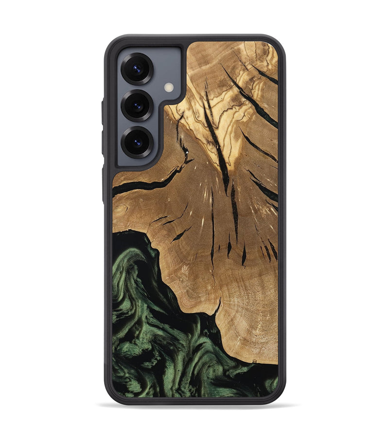 Galaxy S25 Plus Wood Phone Case - Jordy (Ancient Olive, 801712)