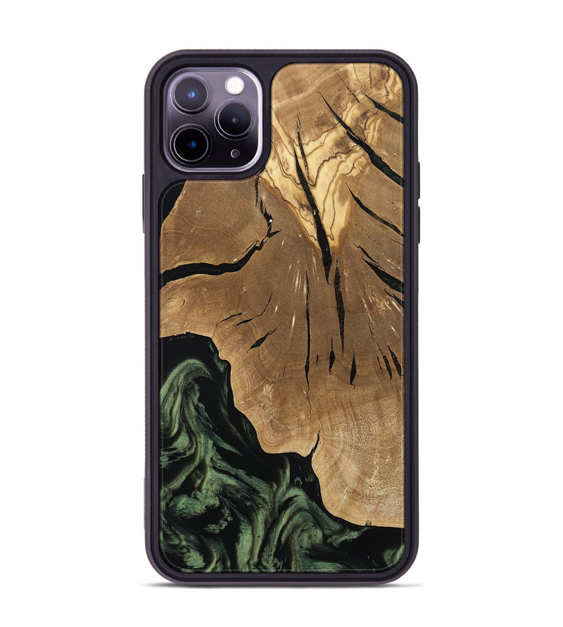 iPhone 11 Pro Max Wood Phone Case - Jordy (Ancient Olive, 801712)