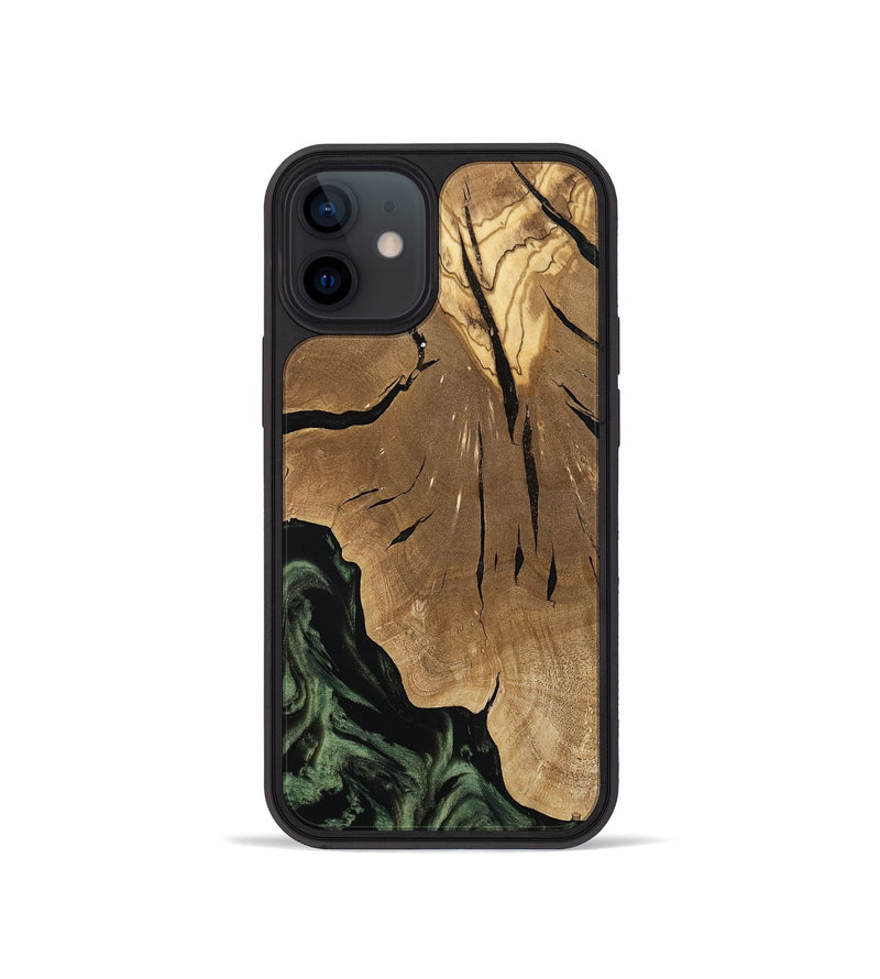 iPhone 12 mini Wood Phone Case - Jordy (Ancient Olive, 801712)