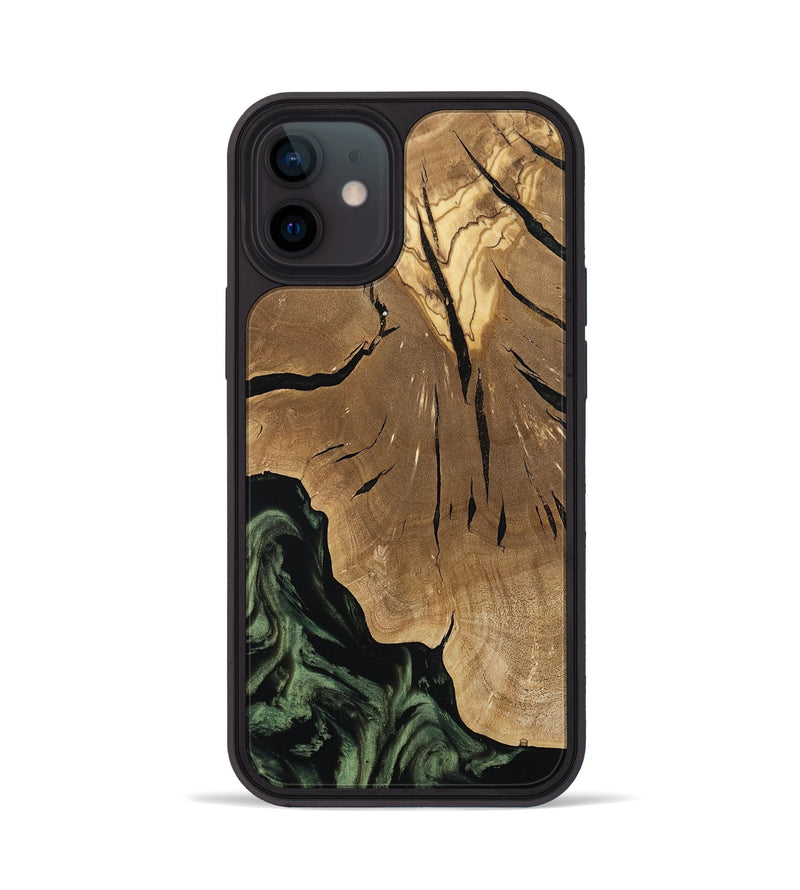 iPhone 12 Wood Phone Case - Jordy (Ancient Olive, 801712)