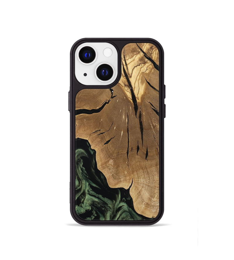 iPhone 13 mini Wood Phone Case - Jordy (Ancient Olive, 801712)