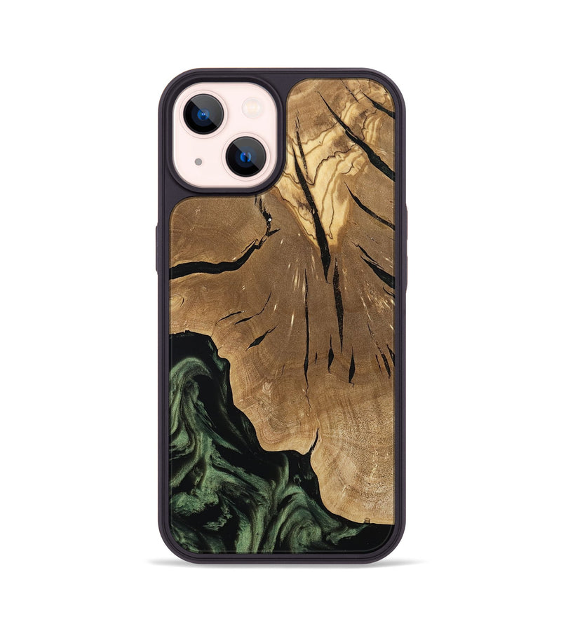 iPhone 14 Wood Phone Case - Jordy (Ancient Olive, 801712)
