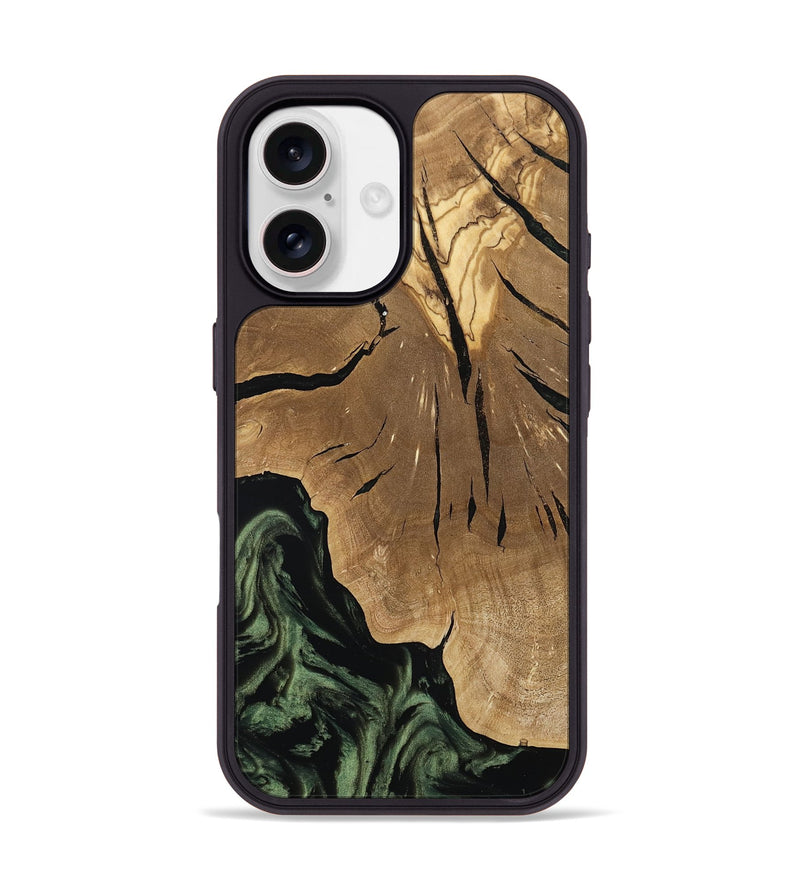 iPhone 17 Wood Phone Case - Jordy (Ancient Olive, 801712)