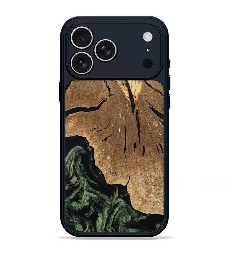 iPhone 17 Pro Max Wood Phone Case - Jordy (Ancient Olive, 801712)