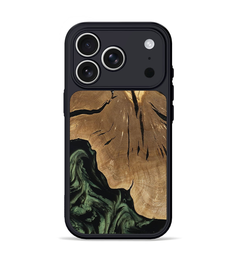 iPhone 17 Pro Wood Phone Case - Jordy (Ancient Olive, 801712)