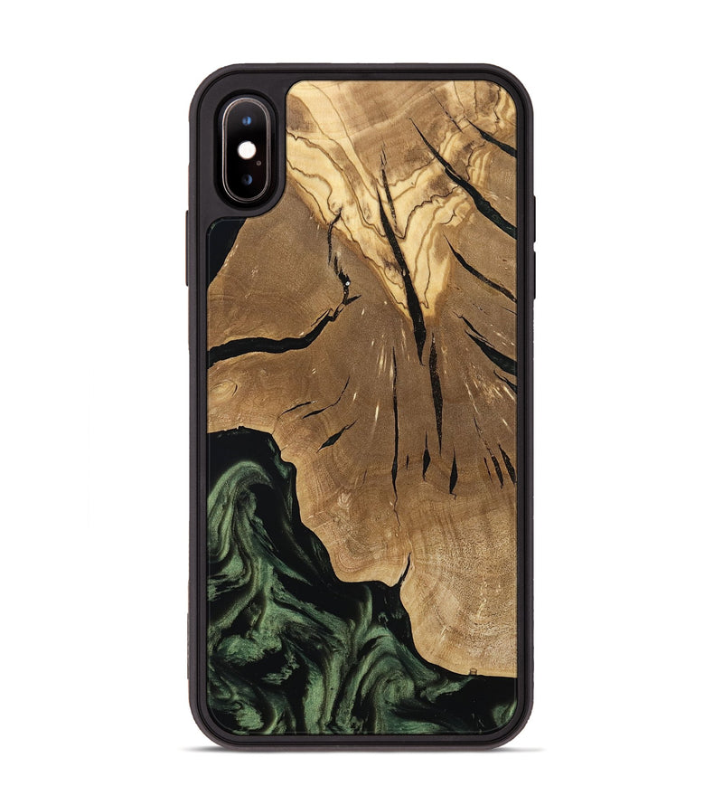 iPhone Xs Max Wood Phone Case - Jordy (Ancient Olive, 801712)