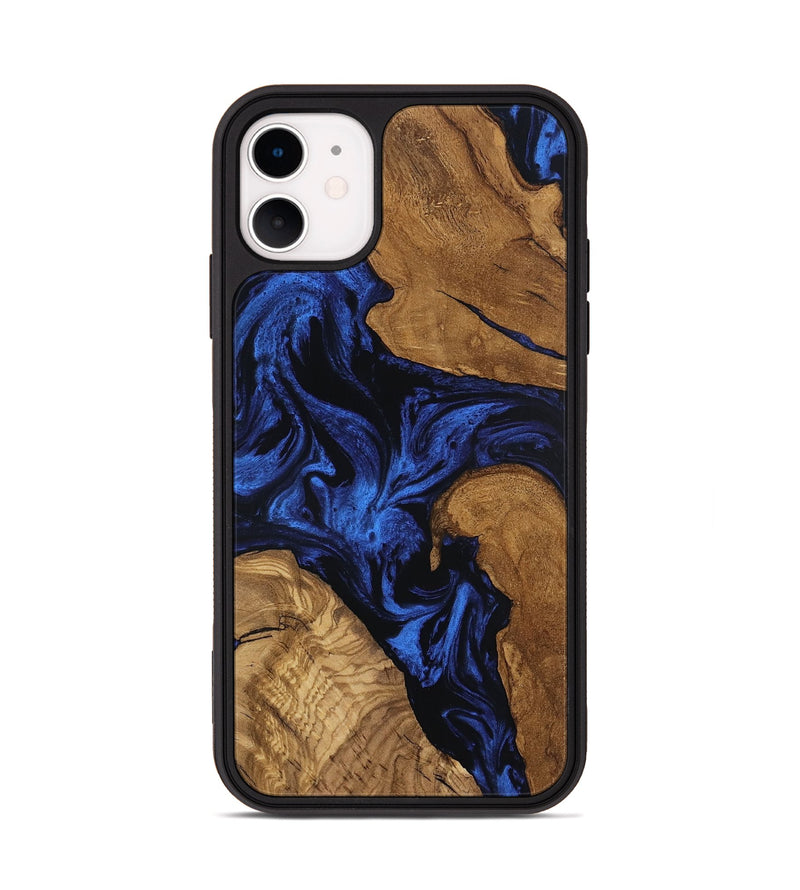 iPhone 11 Wood Phone Case - Denisse (Ancient Olive, 801713)