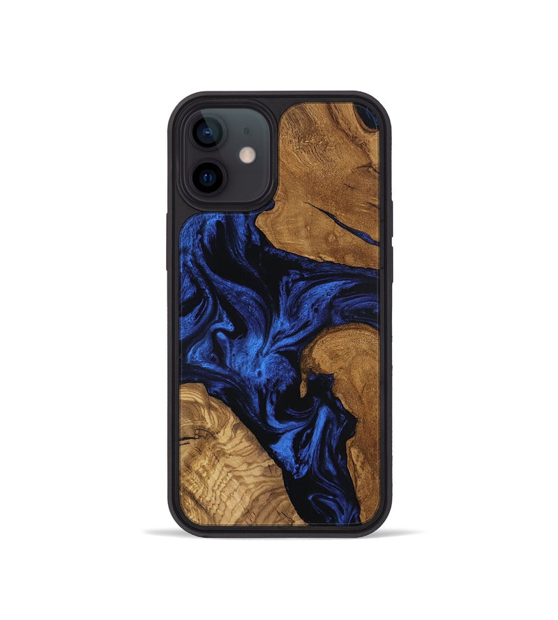 iPhone 12 mini Wood Phone Case - Denisse (Ancient Olive, 801713)