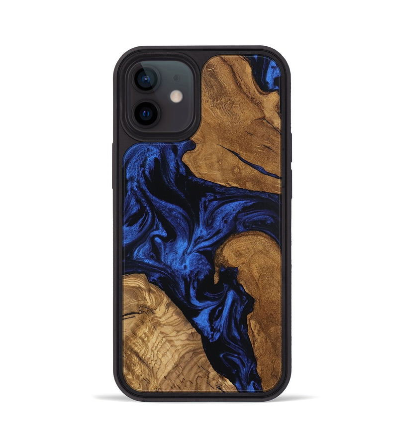 iPhone 12 Wood Phone Case - Denisse (Ancient Olive, 801713)