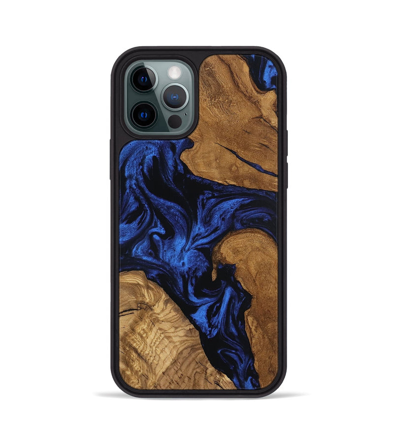 iPhone 12 Pro Wood Phone Case - Denisse (Ancient Olive, 801713)