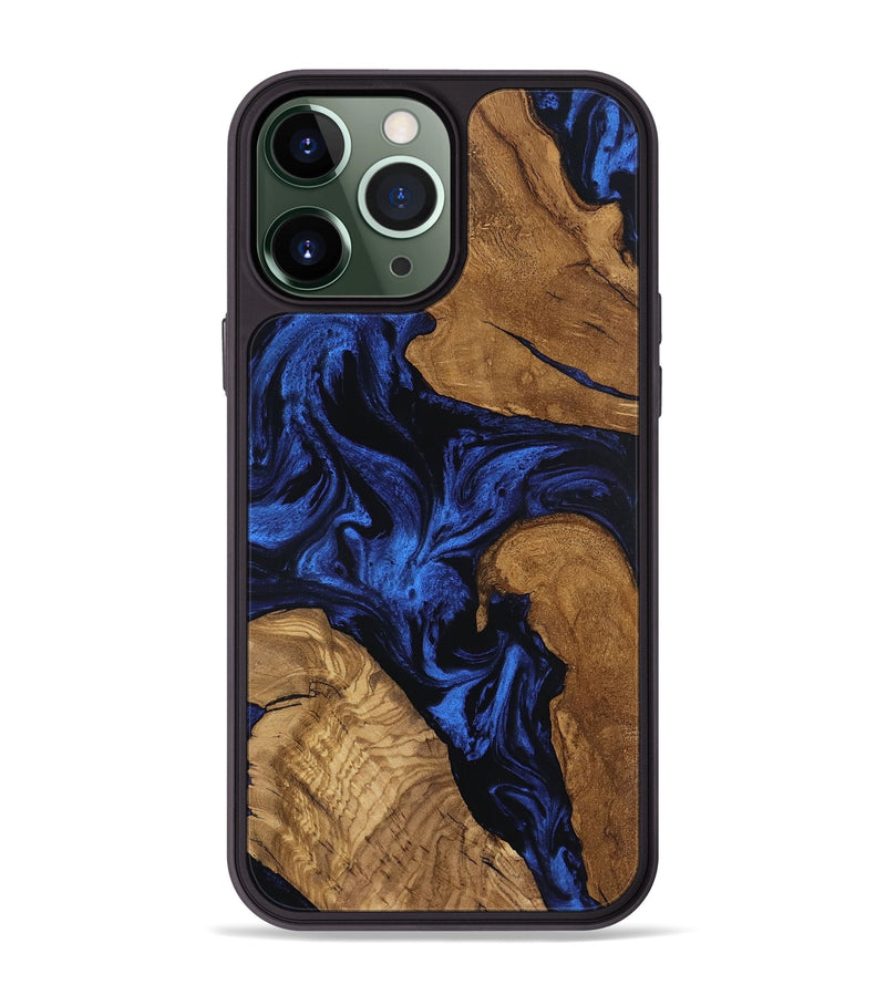 iPhone 13 Pro Max Wood Phone Case - Denisse (Ancient Olive, 801713)
