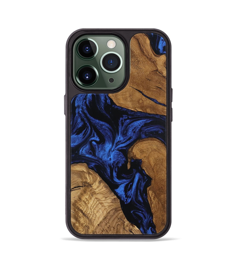 iPhone 13 Pro Wood Phone Case - Denisse (Ancient Olive, 801713)