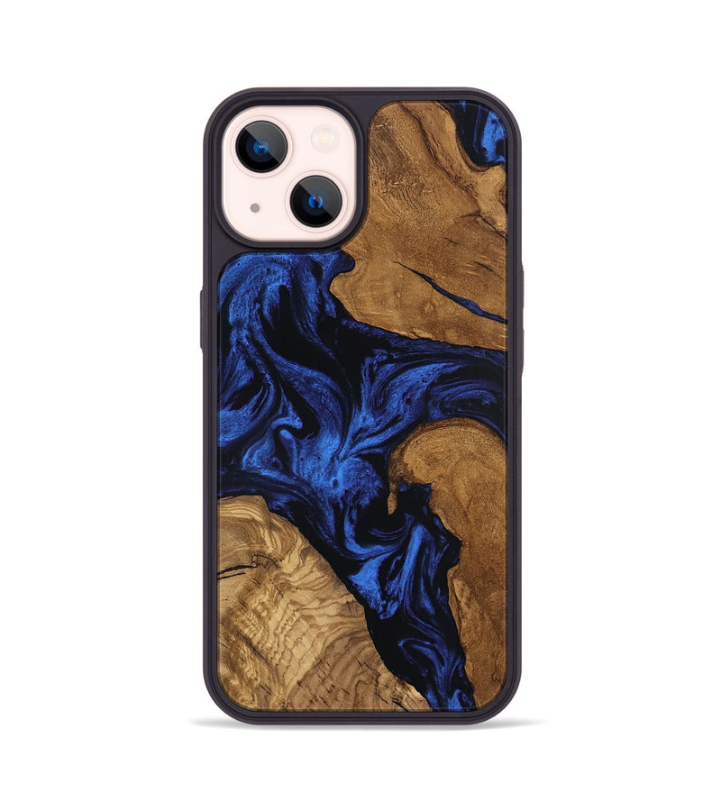 iPhone 14 Wood Phone Case - Denisse (Ancient Olive, 801713)