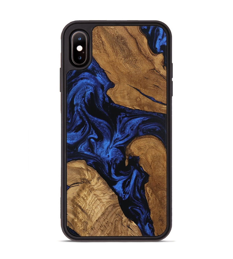 iPhone Xs Max Wood Phone Case - Denisse (Ancient Olive, 801713)