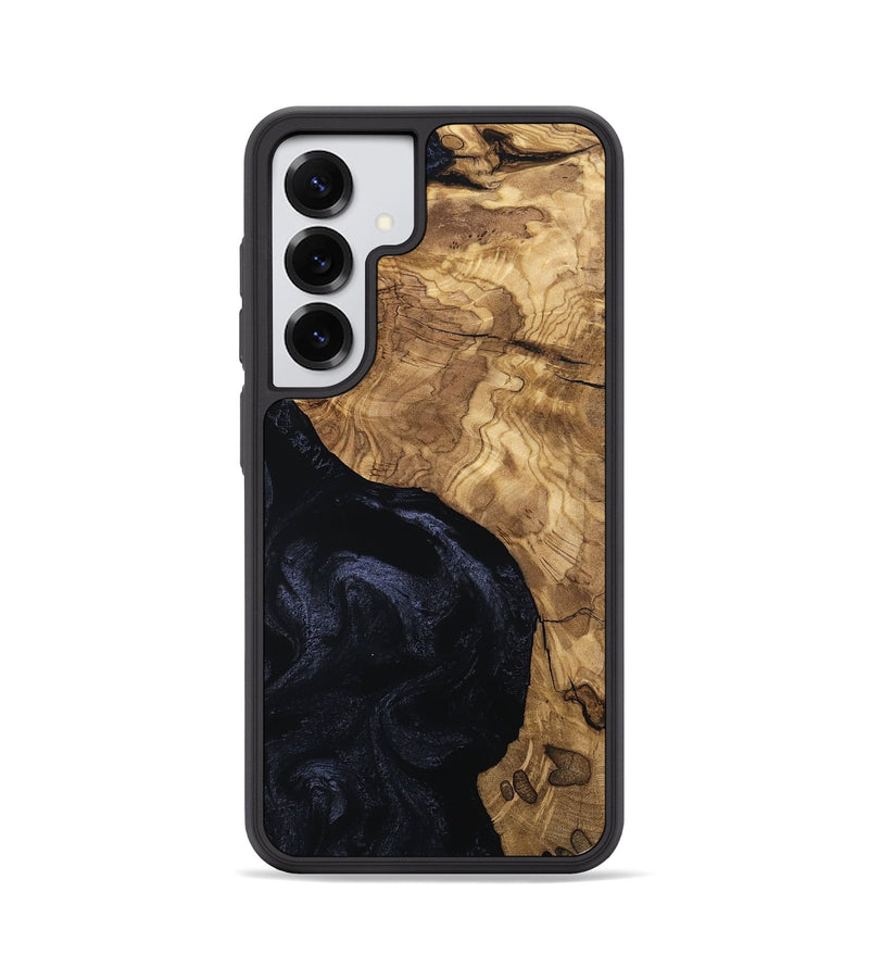 Galaxy S25 Wood Phone Case - Kelly (Ancient Olive, 801714)