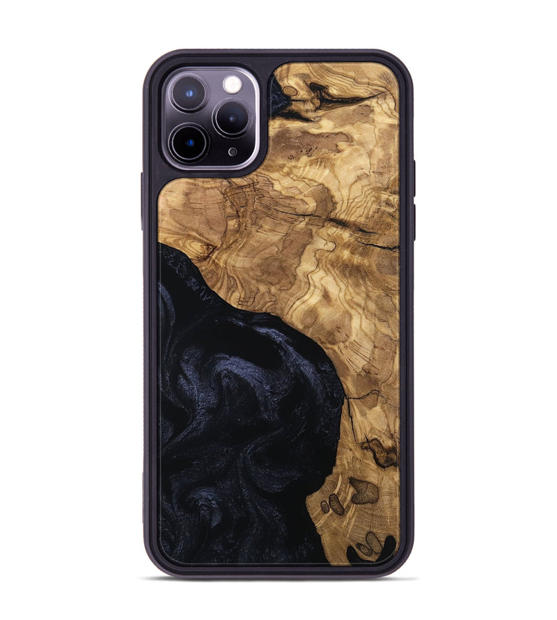iPhone 11 Pro Max Wood Phone Case - Kelly (Ancient Olive, 801714)